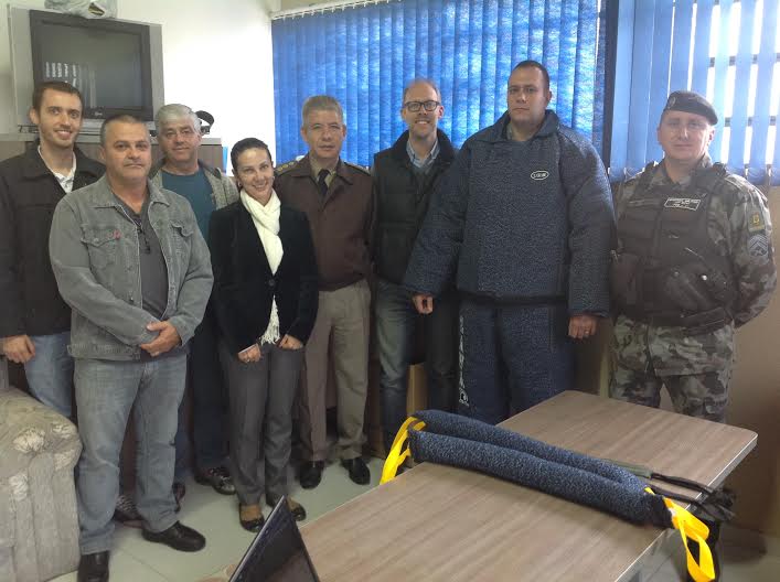 Expofred 2014 doa equipamentos para Brigada Militar
